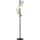 Misty 67.75 inch 40.00 watt Clear / Black Floor Lamp Portable Light